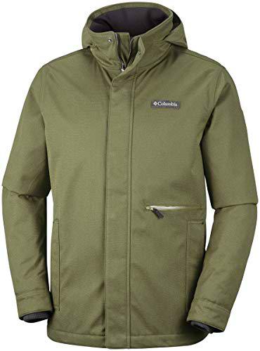 Columbia Chaqueta impermeable para hombre, Boundary Bay Jacket