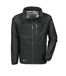 Wäfo Hombre Helsinki Lluvia Chaqueta, Hombre, Color Negro