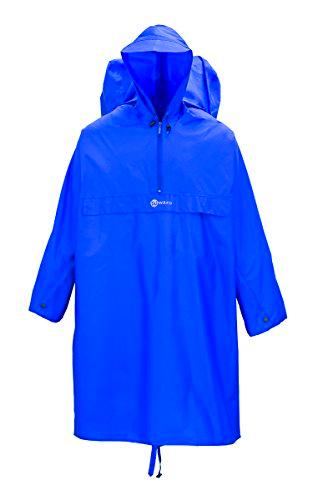 Wäfo Back Packing Poncho, Hombre, Color Azul, Extra-Large