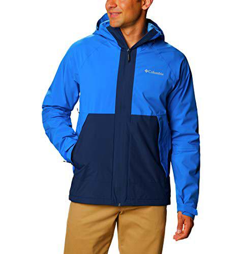 Columbia Evolution Valley Chaqueta, Hombre, Azul (Bright Indigo