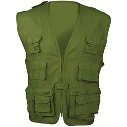 HIGHLANDER Waist Coat - Chubasquero para Mujer, Color Verde, Talla S