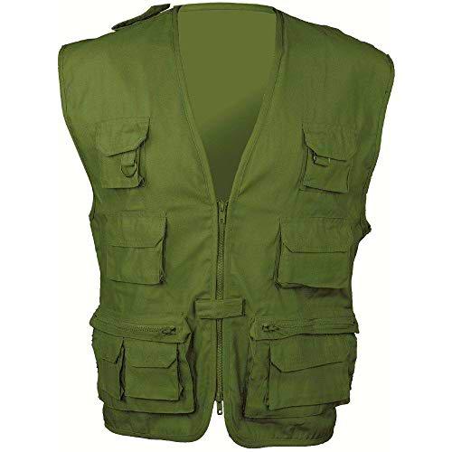 HIGHLANDER Waist Coat - Chubasquero para Mujer, Color Verde, Talla S