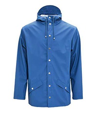 Rains Jacket, Impermeable para Hombre,, color azul