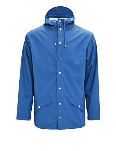 Rains Jacket, Impermeable para Hombre,, color azul