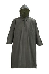 Wäfo Hombre füssen Poncho, Hombre, Color braunoliv