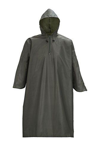 Wäfo Hombre füssen Poncho, Hombre, Color braunoliv