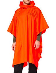 Fjallraven Poncho Sport Jacket, Unisex adulto, Safety Orange, 1 Size
