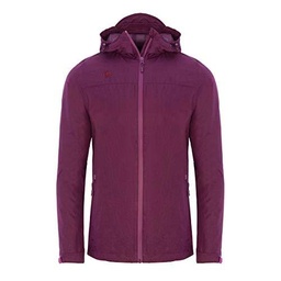 Izas Kassel Chaqueta Impermeable, Hombre, Vino, M