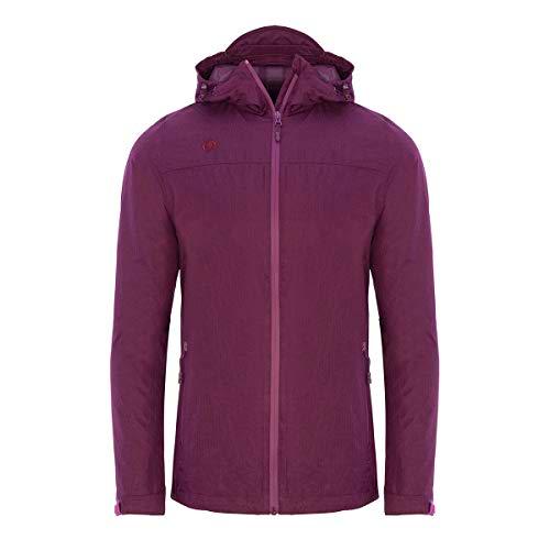 Izas Kassel Chaqueta Impermeable, Hombre, Vino, M