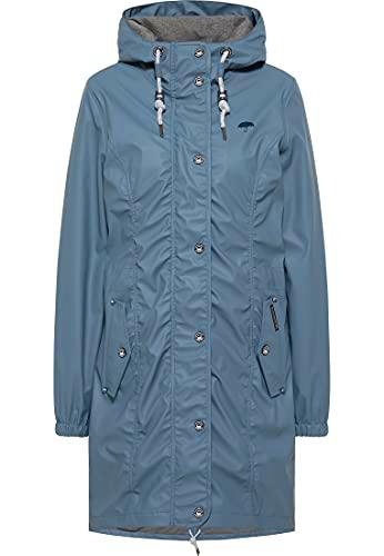 SCHMUDDELWEDDA 4063523639016 Abrigo para Lluvia, Azul grisáceo