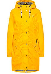 SCHMUDDELWEDDA 4063523639238 Abrigo para Lluvia, Amarillo Solar