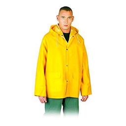REIS Kpdyl - Chaqueta impermeable, color amarillo, talla L