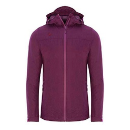 Izas Kassel Chaqueta Impermeable, Hombre, Vino, S
