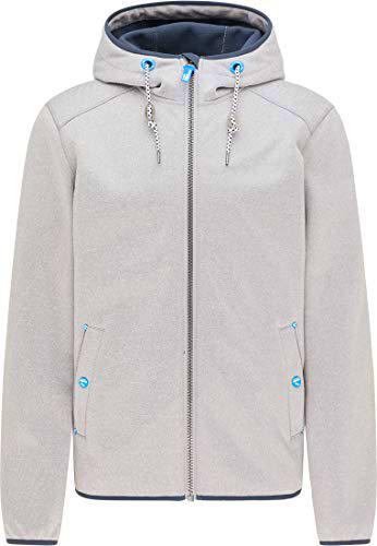 Mo SPORTS 4059275882251 Chaqueta, Color Gris Claro