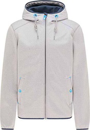 Mo SPORTS 4059275882275 Chaqueta, Color Gris Claro