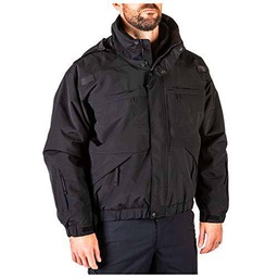 5.11 5-in-1 - Chubasquero para Hombre, Color Negro, Talla XL