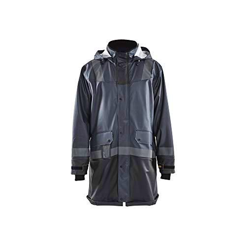 Blaklader 432120039899XXL - Chubasquero, nivel 2, color gris oscuro y negro, talla XXL