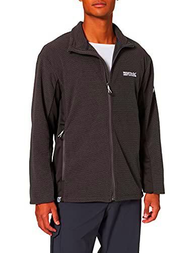 Regatta Highton Winter Full Chaqueta de tejido polar bicolor con paneles laterales elásticos y bolsillos con cremallera Fleece