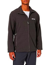 Regatta Highton Winter Full Chaqueta de tejido polar bicolor con paneles laterales elásticos y bolsillos con cremallera Fleece