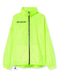 Givova, rain basico, amarillo fluo, S
