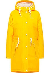 ICEBOUND Chubasquero Abrigo para Lluvia, Amarillo Solar