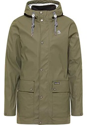 SCHMUDDELWEDDA 36318612 XL Chubasquero 3 en 1 (Verde Oliva