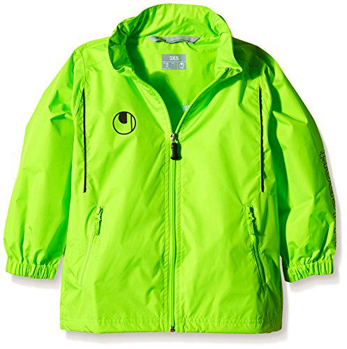 uhlsport - Chaqueta de fútbol sala para hombre, color verde (flash grün/schwarz), talla S