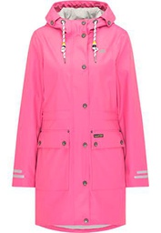 SCHMUDDELWEDDA 34311955 Impermeable, Rojo Sorbet, M para Mujer