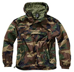 Brandit Summer Windbreaker Cortavientos de Verano, Woodland