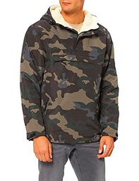 Brandit Windbreaker Sherpa Cortavientos, Darkcamo, M para Hombre