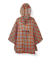 Reisenthel mini maxi poncho glencheck red Funda para mochila 141 Centimeters Multicolor (Glencheck Red)