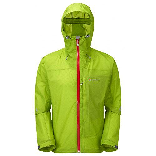 Montane Jacke Minimus - Chubasquero para Hombre, Color Verde, Talla S