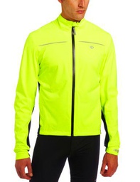 Pearl Izumi 11131008 - Chubasquero para hombre, color amarillo / negro, talla M