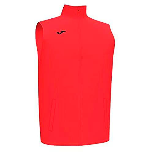 Joma Elite VII Chaleco, Hombre, Coral flúor, XL