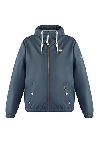 SCHMUDDELWEDDA Chubasquero, Smoke Marine, XXL para Mujer